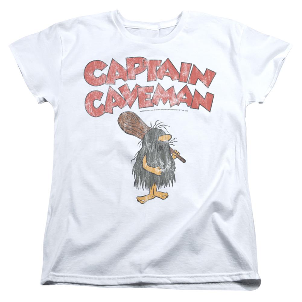 Wacky Races Captain Caveman 2 Women's 18/1 Cotton Short-Sleeve T-Shirt