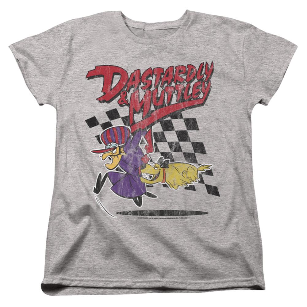 Wacky Races Dastardly & Muttley 1 Women's 18/1 Cotton Short-Sleeve T-Shirt