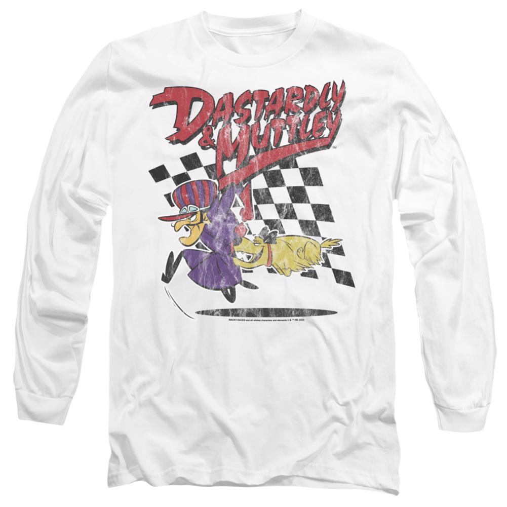 Wacky Races Dastardly & Muttley 2 Men's 18/1 Cotton Long-Sleeve T-Shirt
