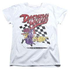 Wacky Races Dastardly & Muttley 2 Women's 18/1 Cotton Short-Sleeve T-Shirt