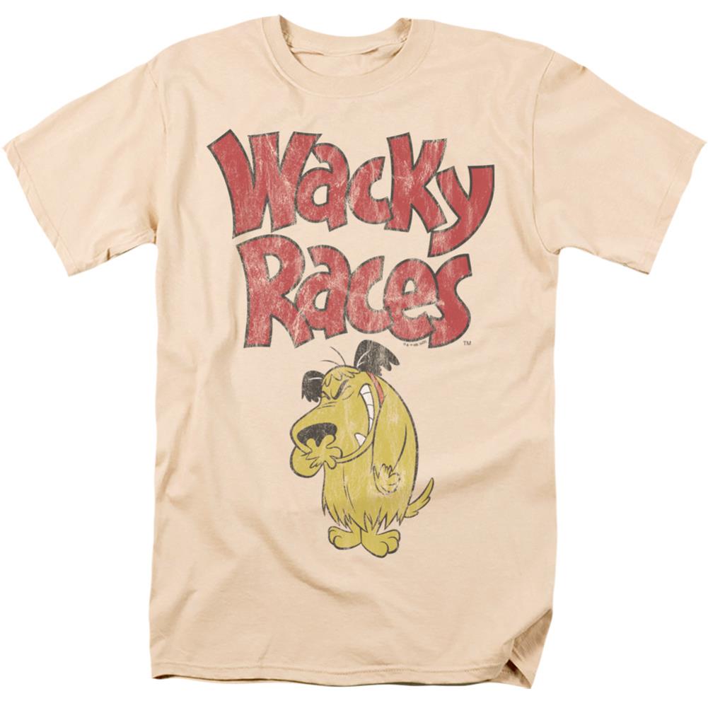 Wacky Races Muttley 1 Men's 18/1 Cotton Short-Sleeve T-Shirt