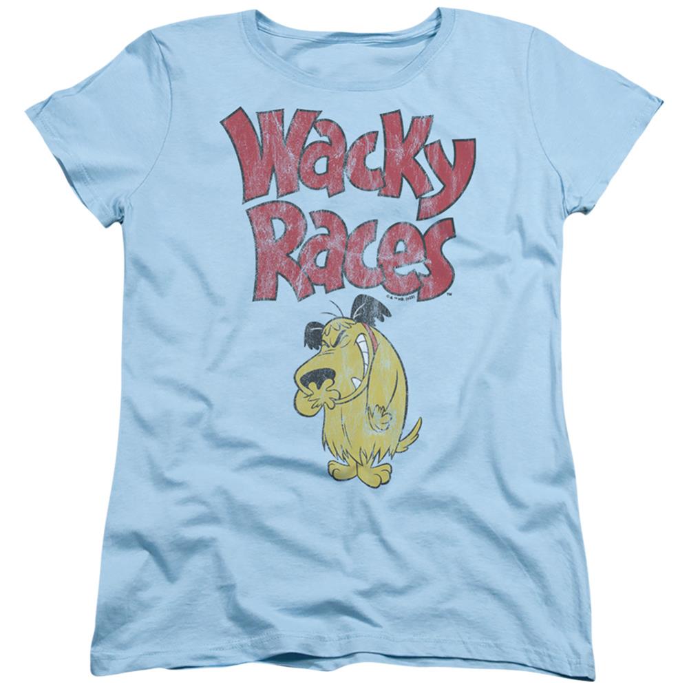 Wacky Races Muttley 2 Women's 18/1 Cotton Short-Sleeve T-Shirt