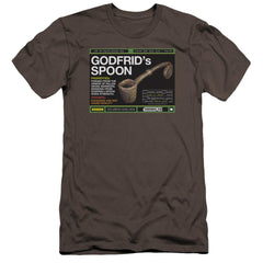 Warehouse 13 Godfrid Spoon Men's Ultra-Soft 30/1 Cotton Slim Short-Sleeve T-Shirt