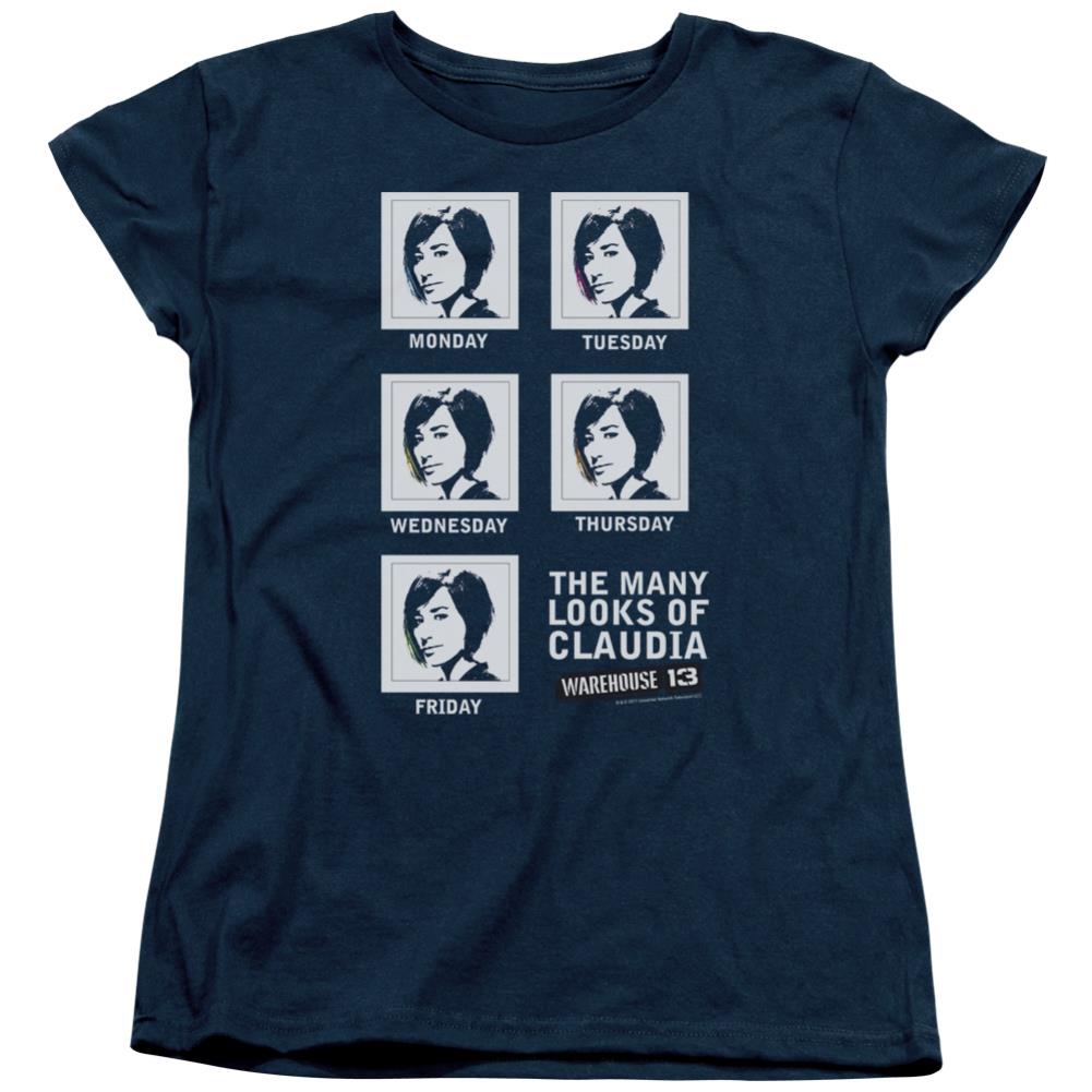 Warehouse 13 Many Looks Women's 18/1 Cotton Short-Sleeve T-Shirt