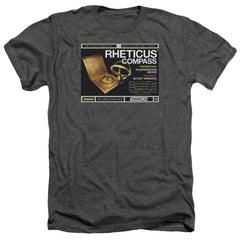 Warehouse 13 Rheticus Compass Men's 30/1 Heather 60 40 Poly Short-Sleeve T-Shirt