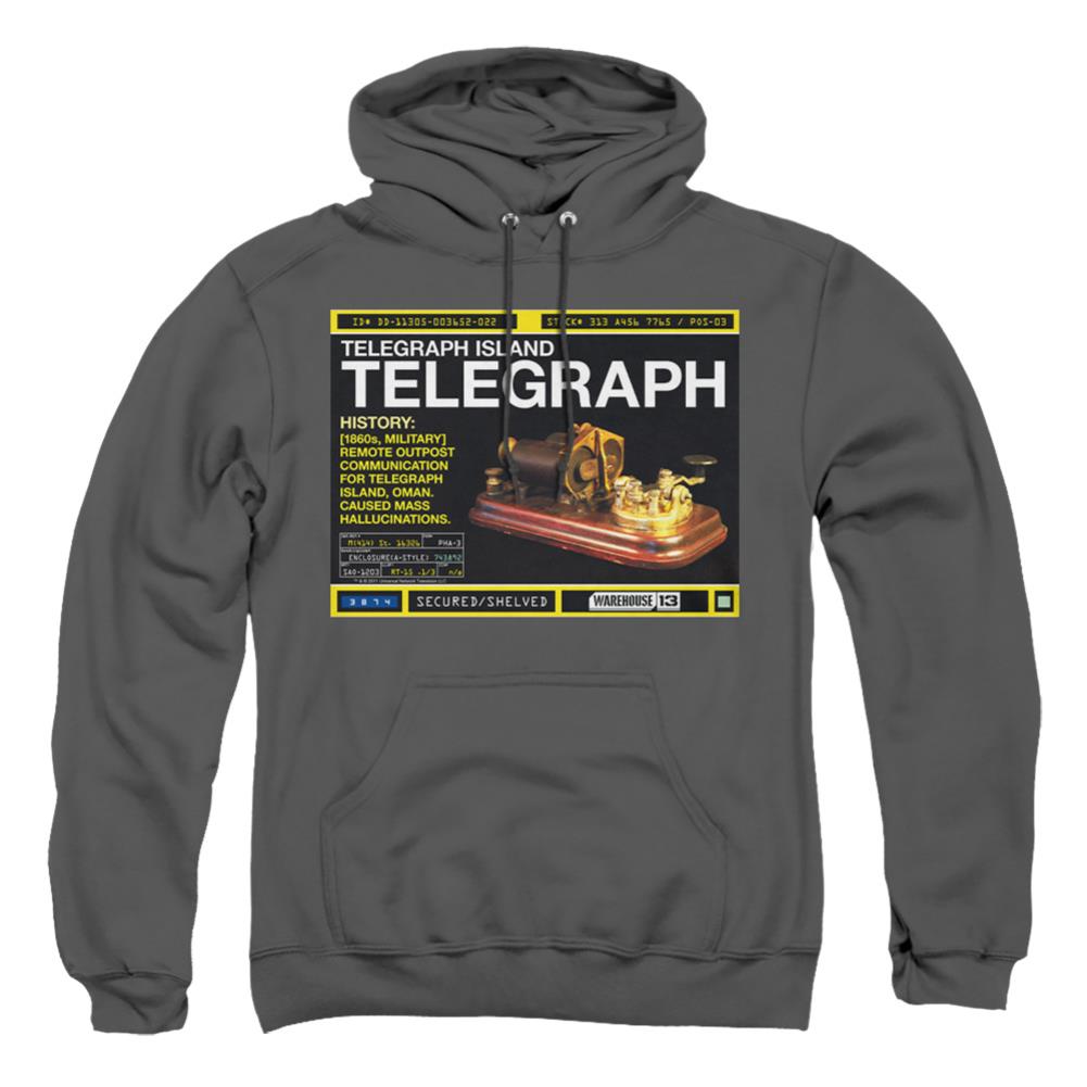 Warehouse 13 Telegraph Island Men's Pull-Over 75 25 Poly Hoodie