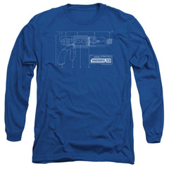 Warehouse 13 Tesla Gun Men's 18/1 Cotton Long-Sleeve T-Shirt