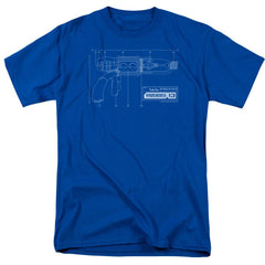 Warehouse 13 Tesla Gun Men's 18/1 Cotton Short-Sleeve T-Shirt