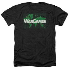 WarGames Game Board Men's 30/1 Heather 60 40 Poly Short-Sleeve T-Shirt
