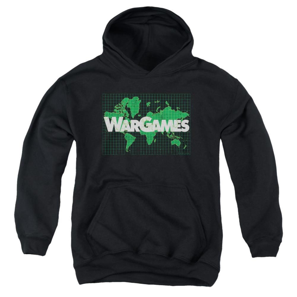 WarGames Game Board Youth Cotton Poly Pull-Over Hoodie