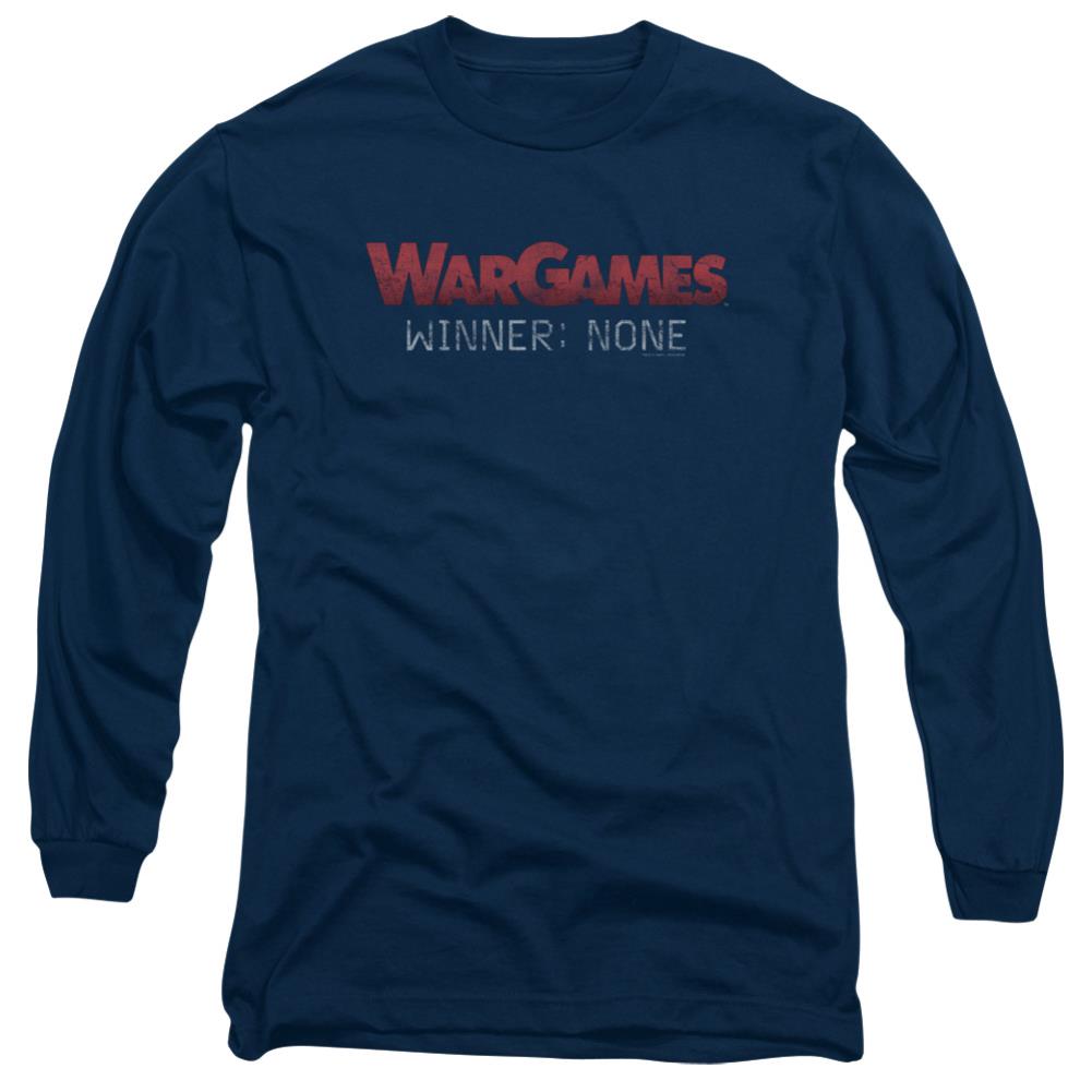 WarGames No Winners Men's 18/1 Cotton Long-Sleeve T-Shirt