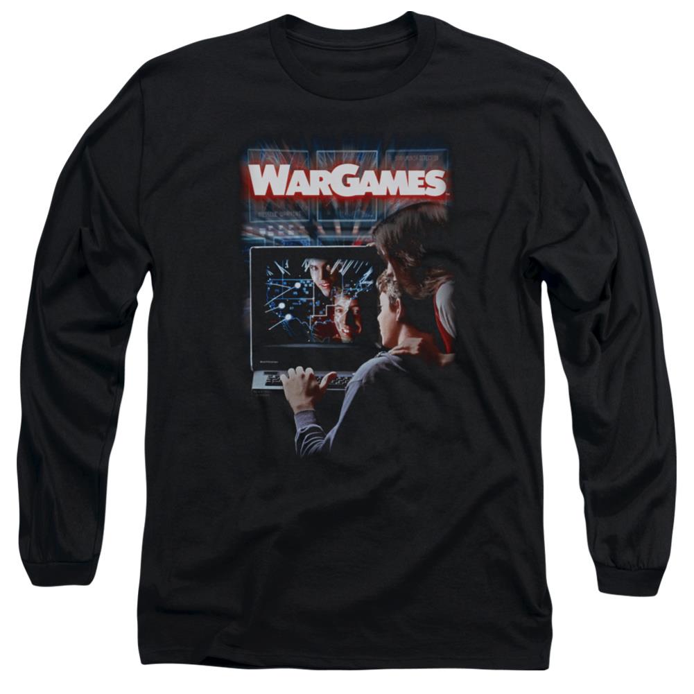 WarGames Poster Men's 18/1 Cotton Long-Sleeve T-Shirt