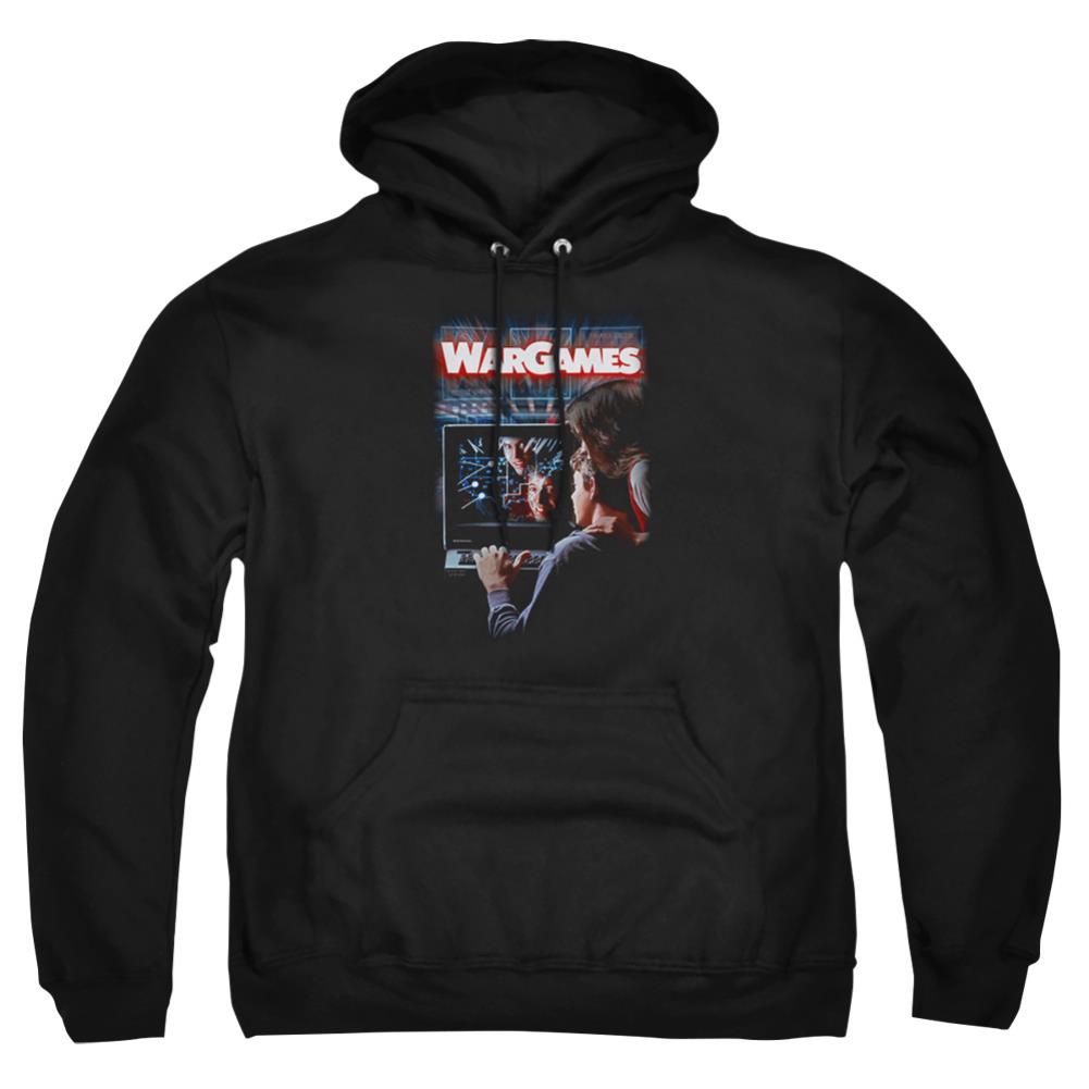 WarGames Poster Men's Pull-Over 75 25 Poly Hoodie