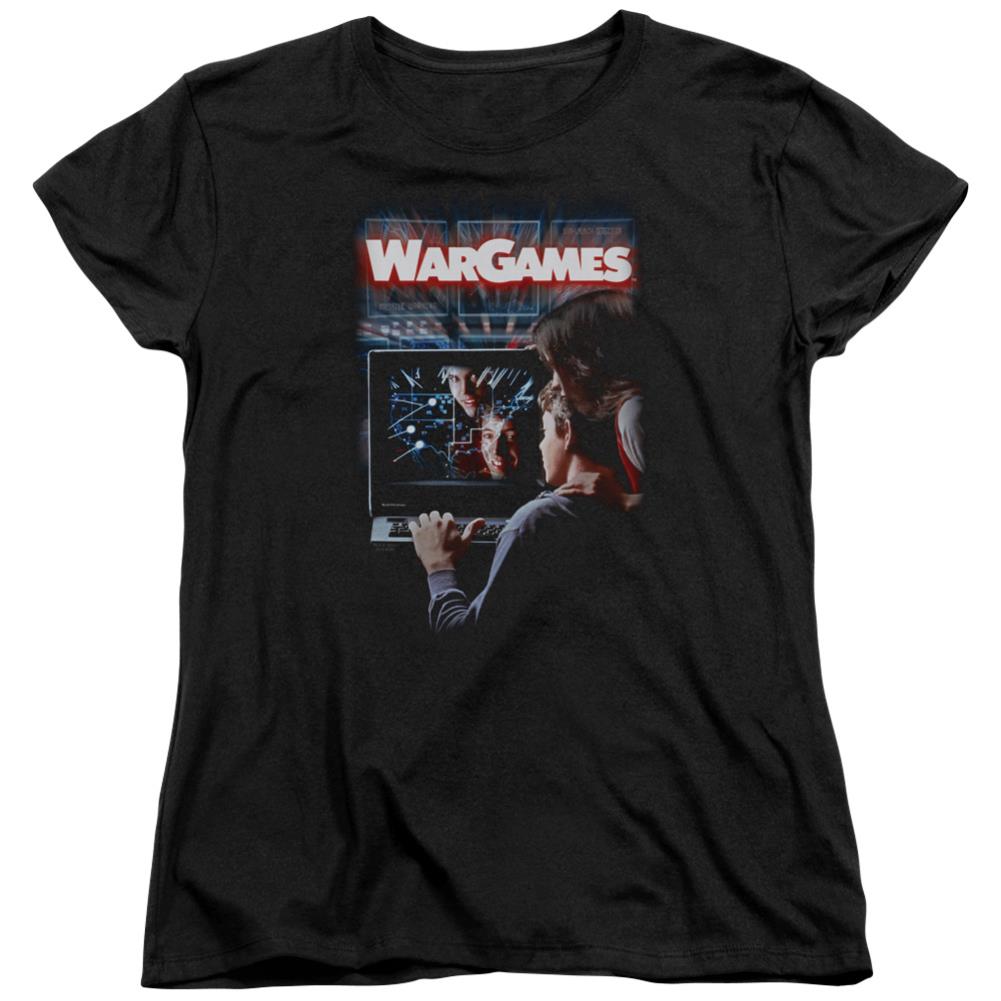 WarGames Poster Women's 18/1 Cotton Short-Sleeve T-Shirt