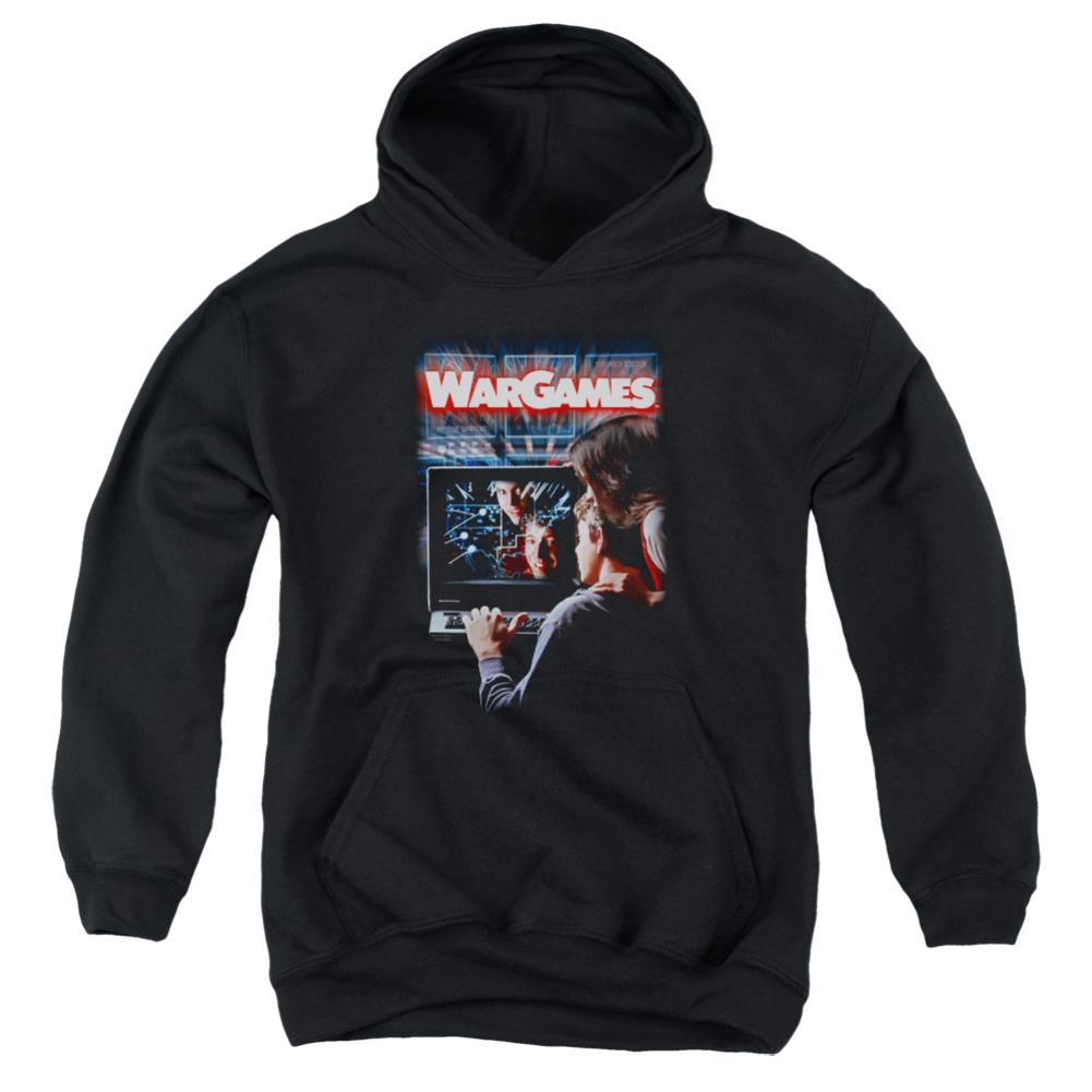 WarGames Poster Youth Cotton Poly Pull-Over Hoodie