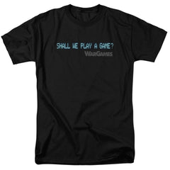 WarGames Shall We Men's 18/1 Cotton Short-Sleeve T-Shirt