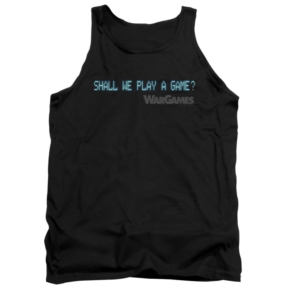 WarGames Shall We Men's 18/1 Cotton Tank Top