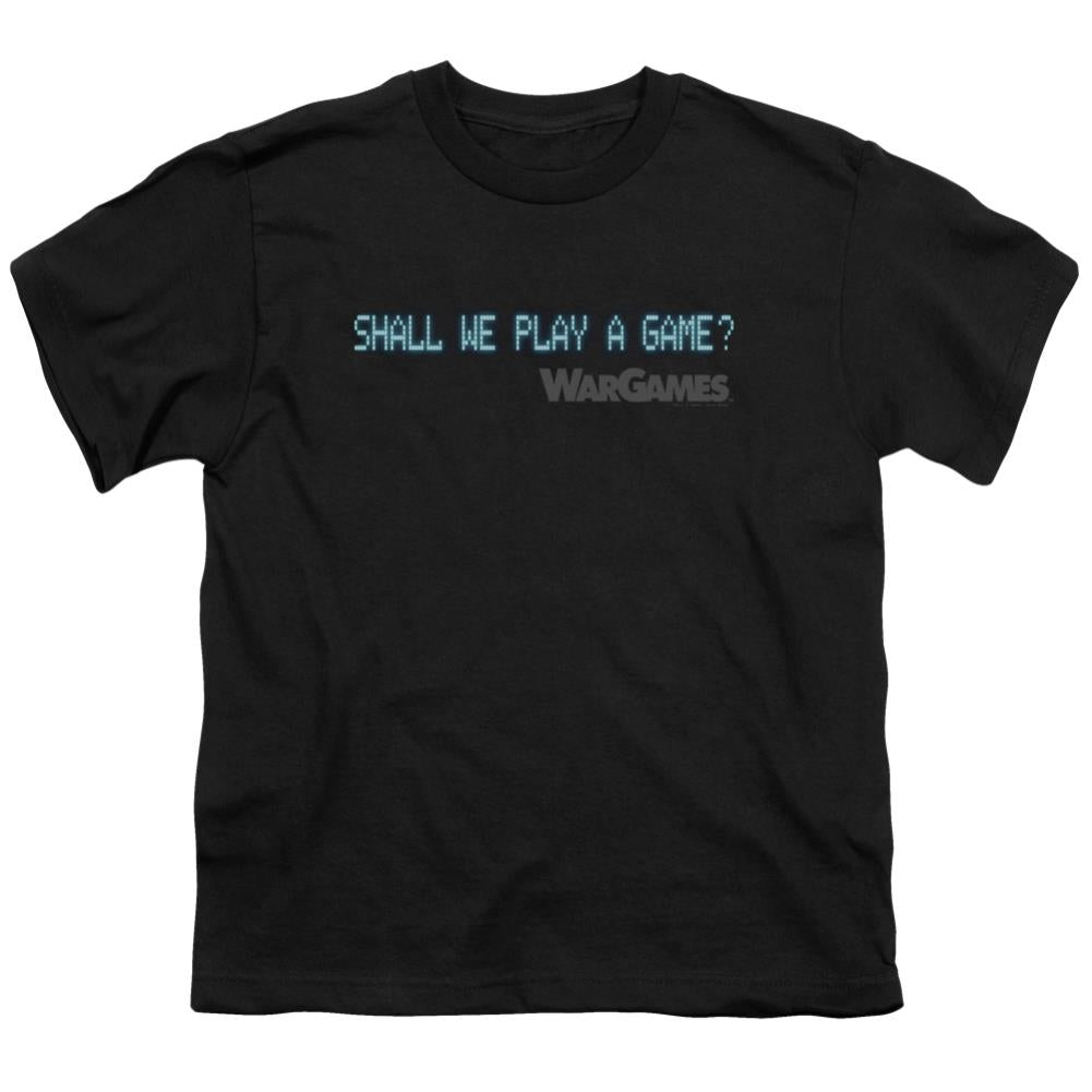 WarGames Shall We Youth 18/1 100% Cotton Short-Sleeve T-Shirt