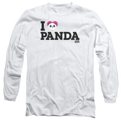 We Bare Bears Heart Panda Men's 18/1 Cotton Long-Sleeve T-Shirt