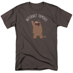 We Bare Bears Internet Famous Men's 18/1 Cotton Short-Sleeve T-Shirt