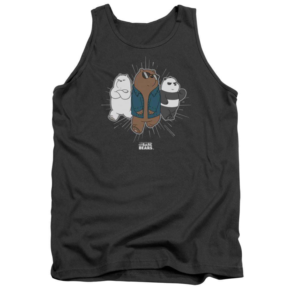 We Bare Bears Jacket Men's 18/1 Cotton Tank Top