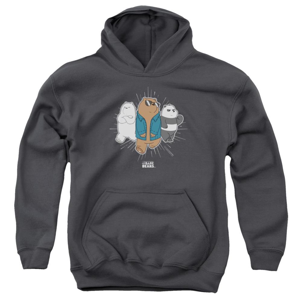 We Bare Bears Jacket Youth Cotton Poly Pull-Over Hoodie