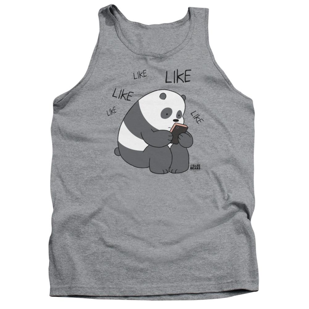 We Bare Bears Like Like Like Men's 18/1 Cotton Tank Top