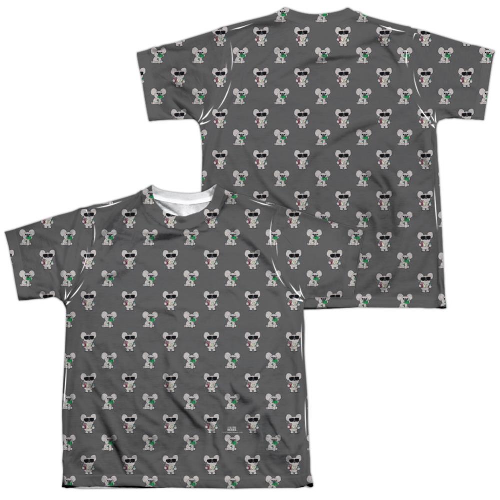 We Bare Bears Nom Nom (Front/Back Print) Youth Regular Fit Poly Short-Sleeve T-Shirt