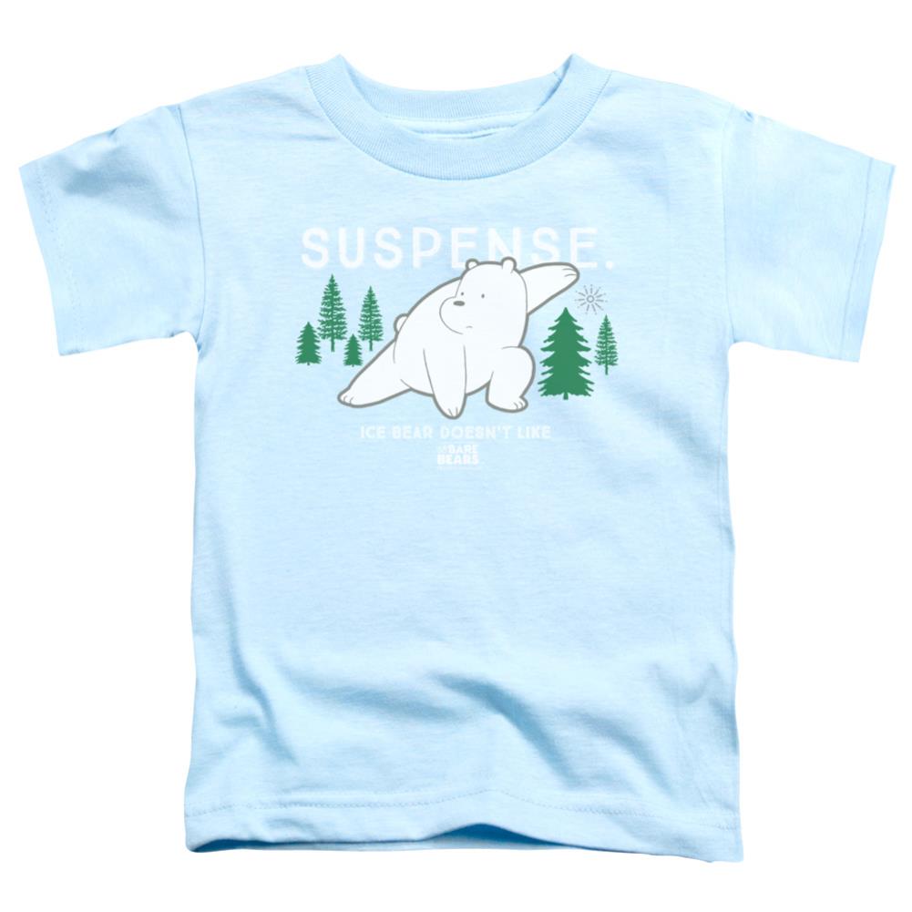 We Bare Bears Suspense Toddler 18/1 Cotton Short-Sleeve T-Shirt