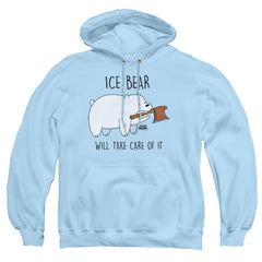 We Bare Bears Take Care Of It Men's Pull-Over 75 25 Poly Hoodie