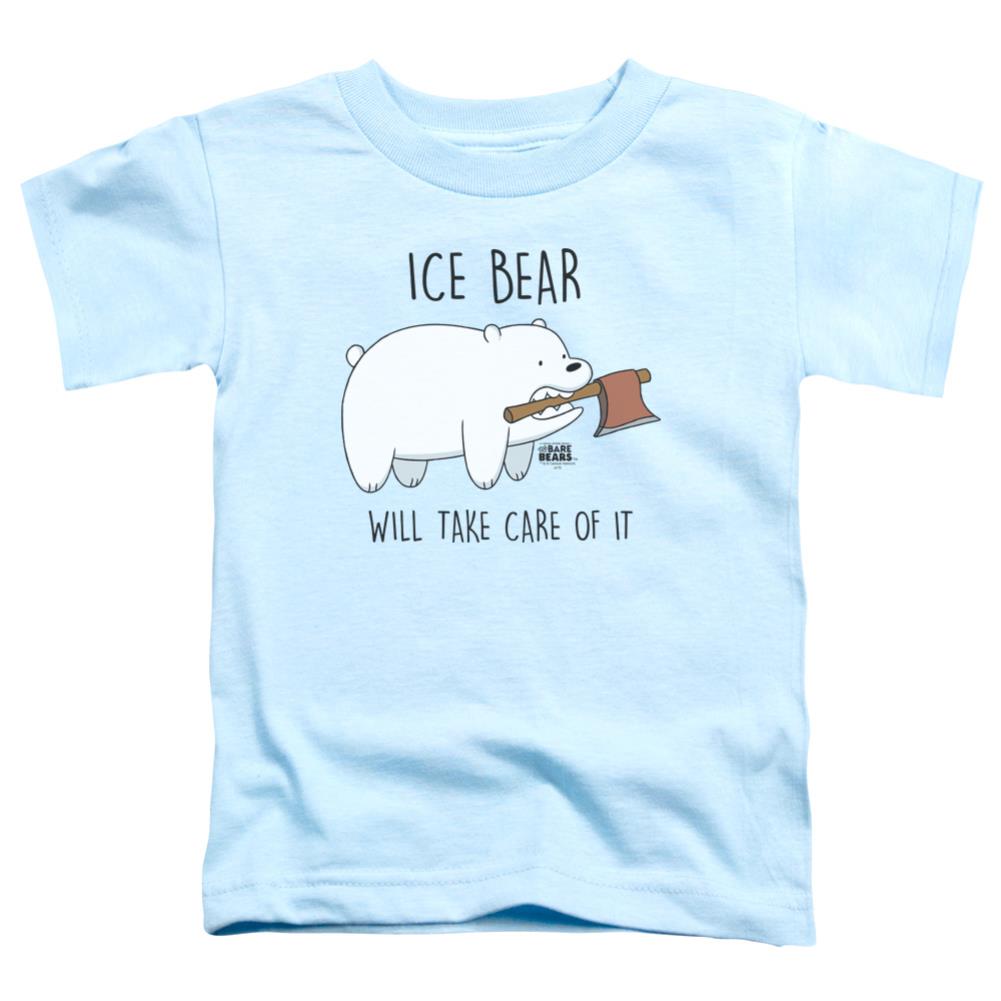 We Bare Bears Take Care Of It Toddler 18/1 Cotton Short-Sleeve T-Shirt