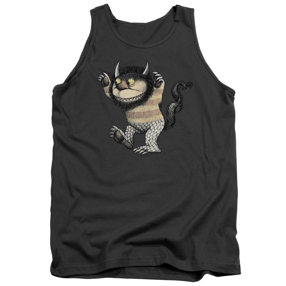 Where The Wild Things Are Carol Men's 18/1 Cotton Tank Top