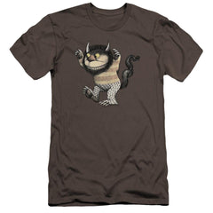 Where The Wild Things Are Carol Men's Ultra-Soft 30/1 Cotton Slim Short-Sleeve T-Shirt