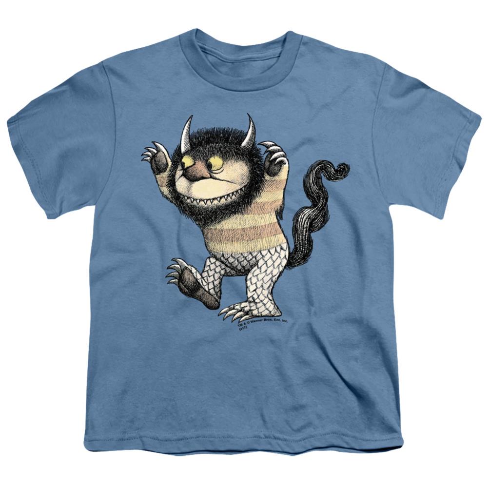 Where The Wild Things Are Carol Youth 18/1 100% Cotton Short-Sleeve T-Shirt
