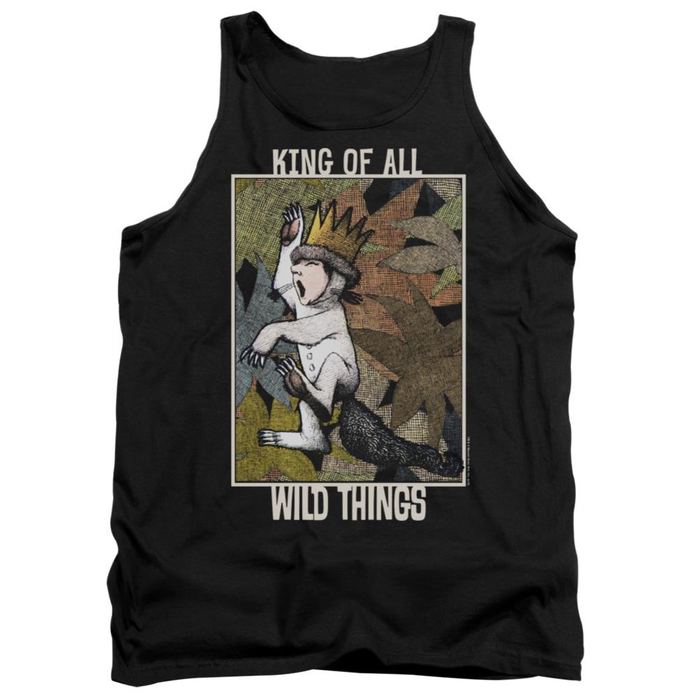 Where The Wild Things Are King Of All Wild Things Men's 18/1 Cotton Tank Top