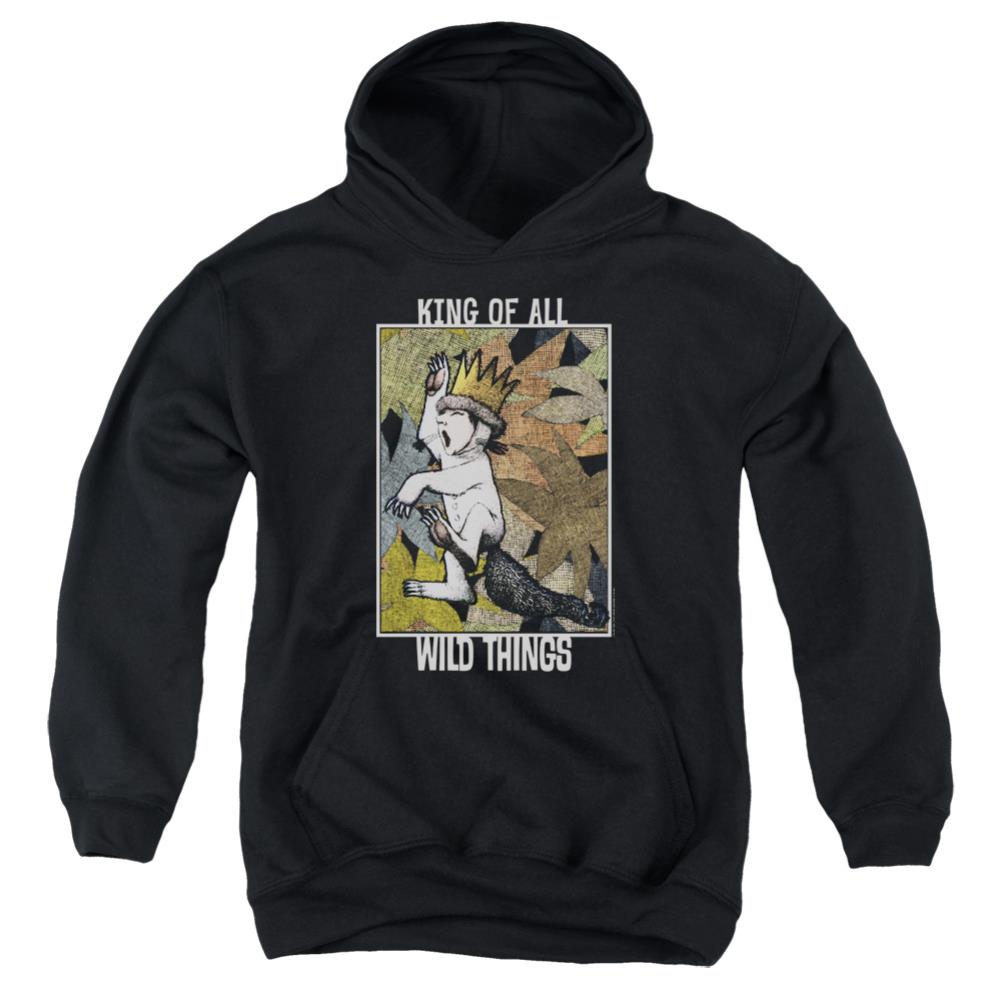Where The Wild Things Are King Of All Wild Things Youth Cotton Poly Pull-Over Hoodie