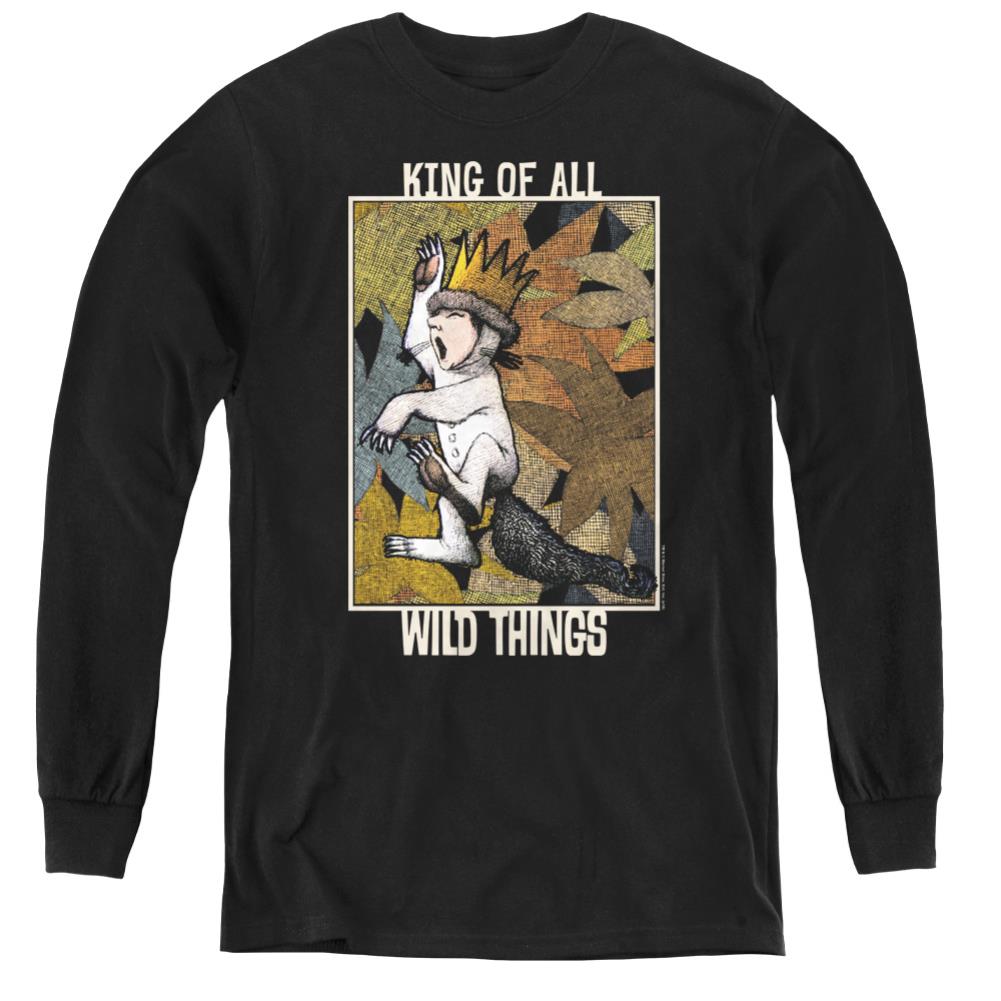 Where The Wild Things Are King Of All Wild Things Youth Long-Sleeve T-Shirt