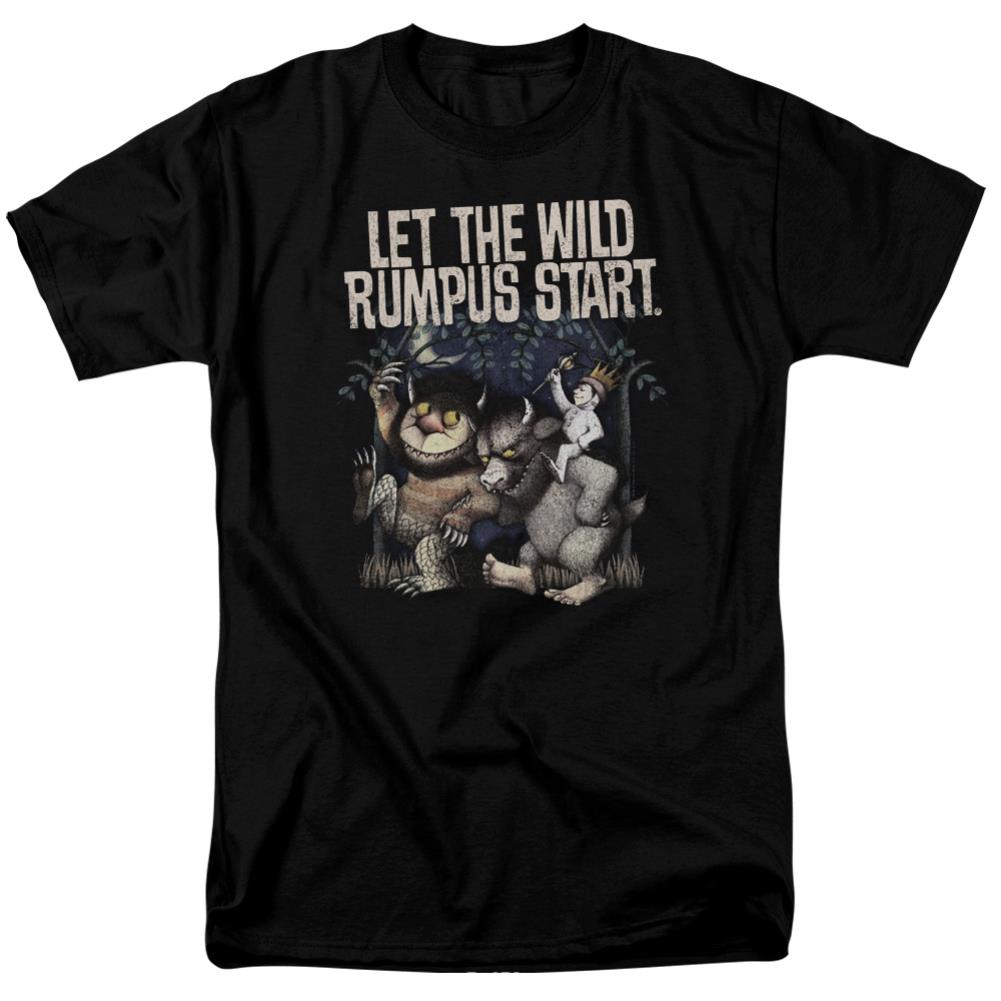 Where The Wild Things Are Wild Rumpus Men's 18/1 Cotton Short-Sleeve T-Shirt