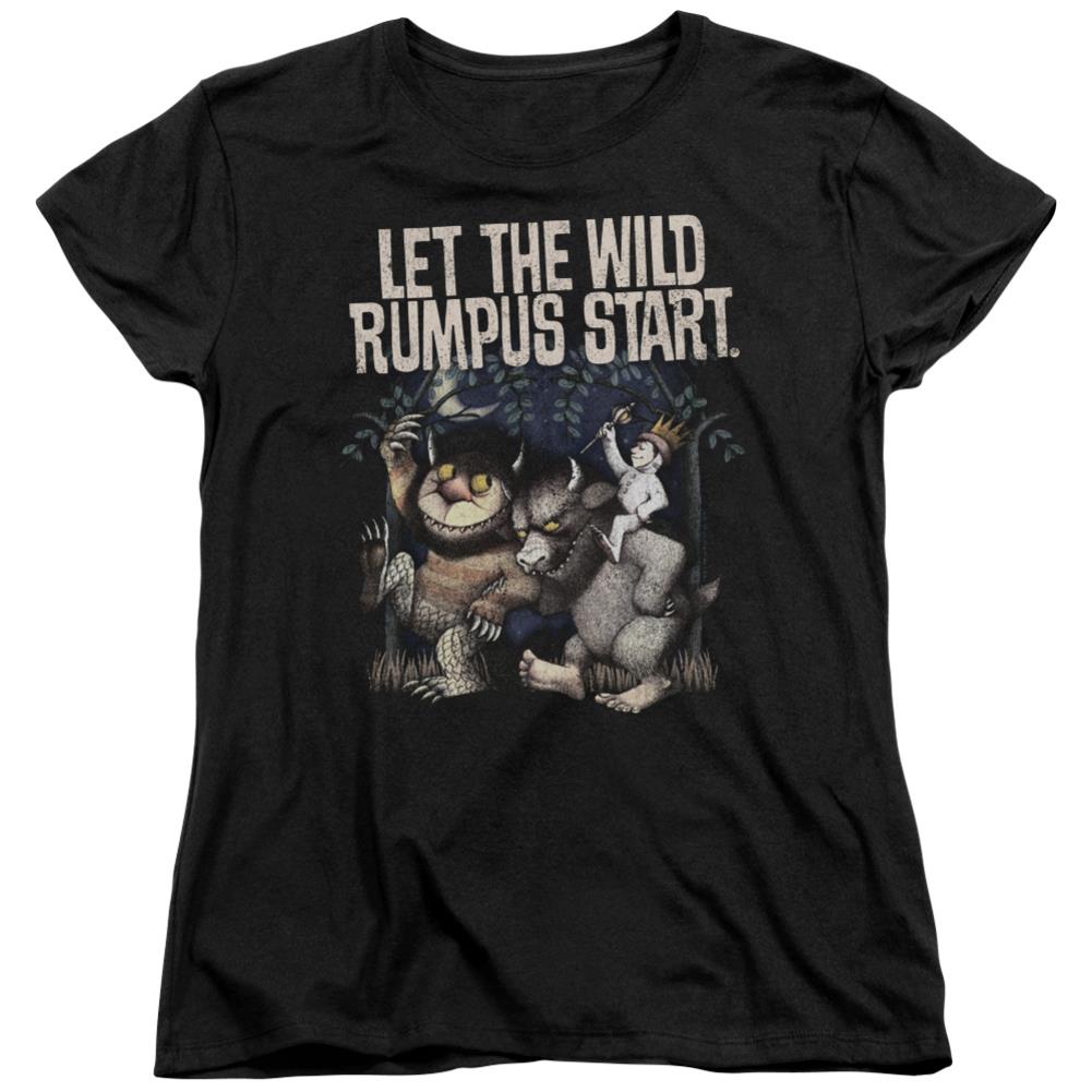 Where The Wild Things Are Wild Rumpus Women's 18/1 Cotton Short-Sleeve T-Shirt