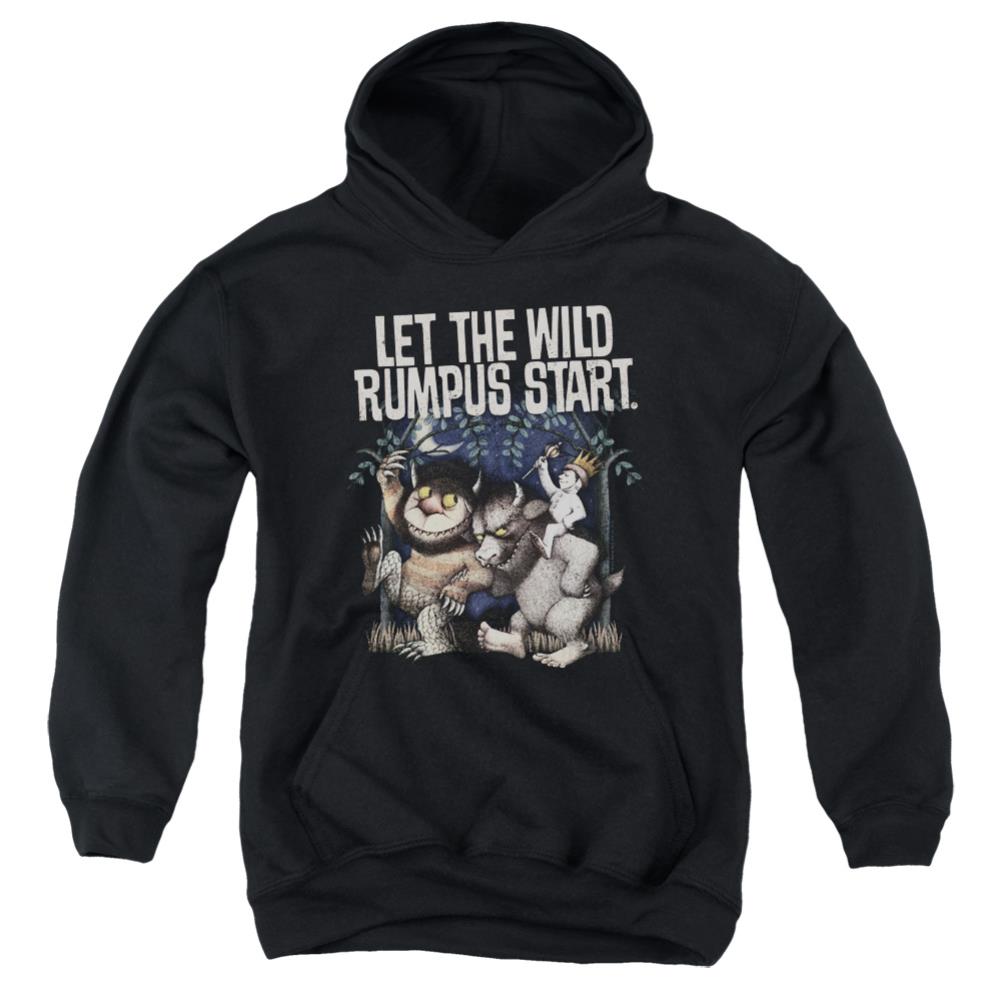 Where The Wild Things Are Wild Rumpus Youth Cotton Poly Pull-Over Hoodie