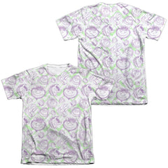 Where The Wild Things Are Wild Scribble (Front/Back Print) Men's Regular Fit Poly Cotton Short-Sleeve T-Shirt
