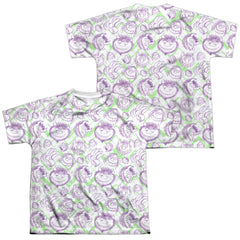 Where The Wild Things Are Wild Scribble (Front/Back Print) Youth Regular Fit Poly Short-Sleeve T-Shirt