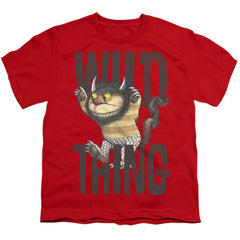 Where The Wild Things Are Wild Thing Youth 18/1 100% Cotton Short-Sleeve T-Shirt