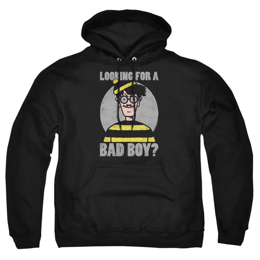 Where's Waldo Bad Boy Men's Pull-Over 75 25 Poly Hoodie
