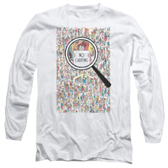 Where's Waldo No Cheating Men's 18/1 Cotton Long-Sleeve T-Shirt