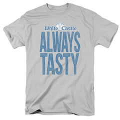 White Castle Always Tasty Men's 18/1 Cotton Short-Sleeve T-Shirt