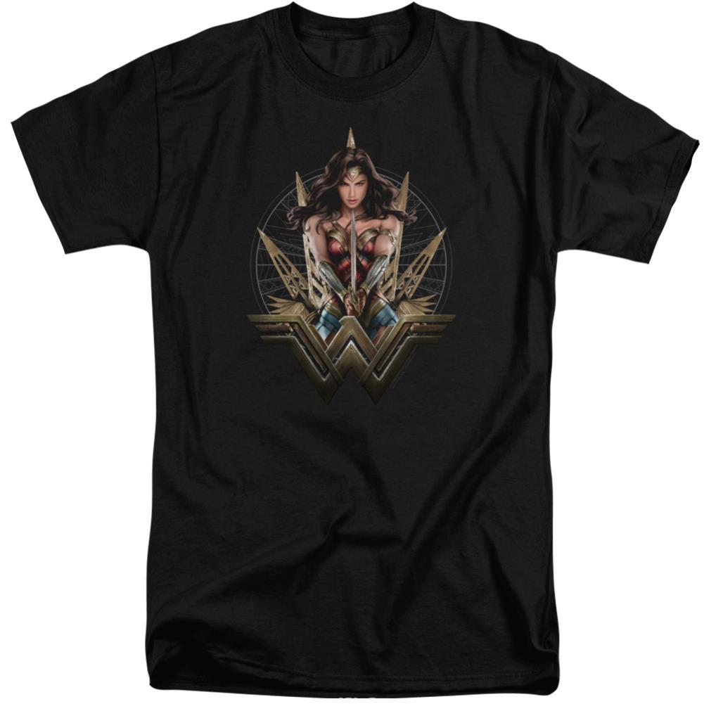 Wonder Woman Movie Wonder Blades Men's 18/1 Tall Cotton Short-Sleeve T-Shirt
