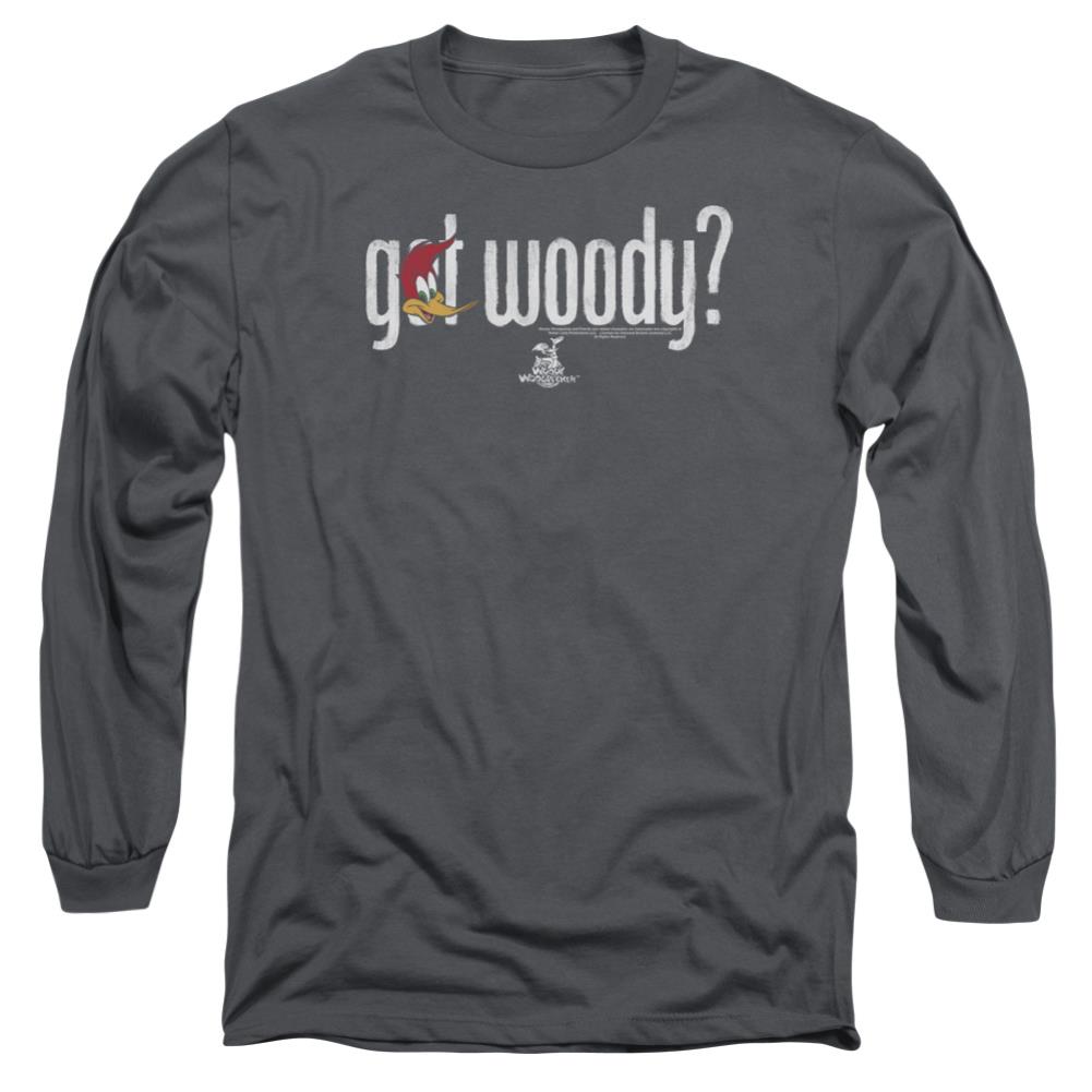 Woody Woodpecker Got Woody Men's 18/1 Cotton Long-Sleeve T-Shirt