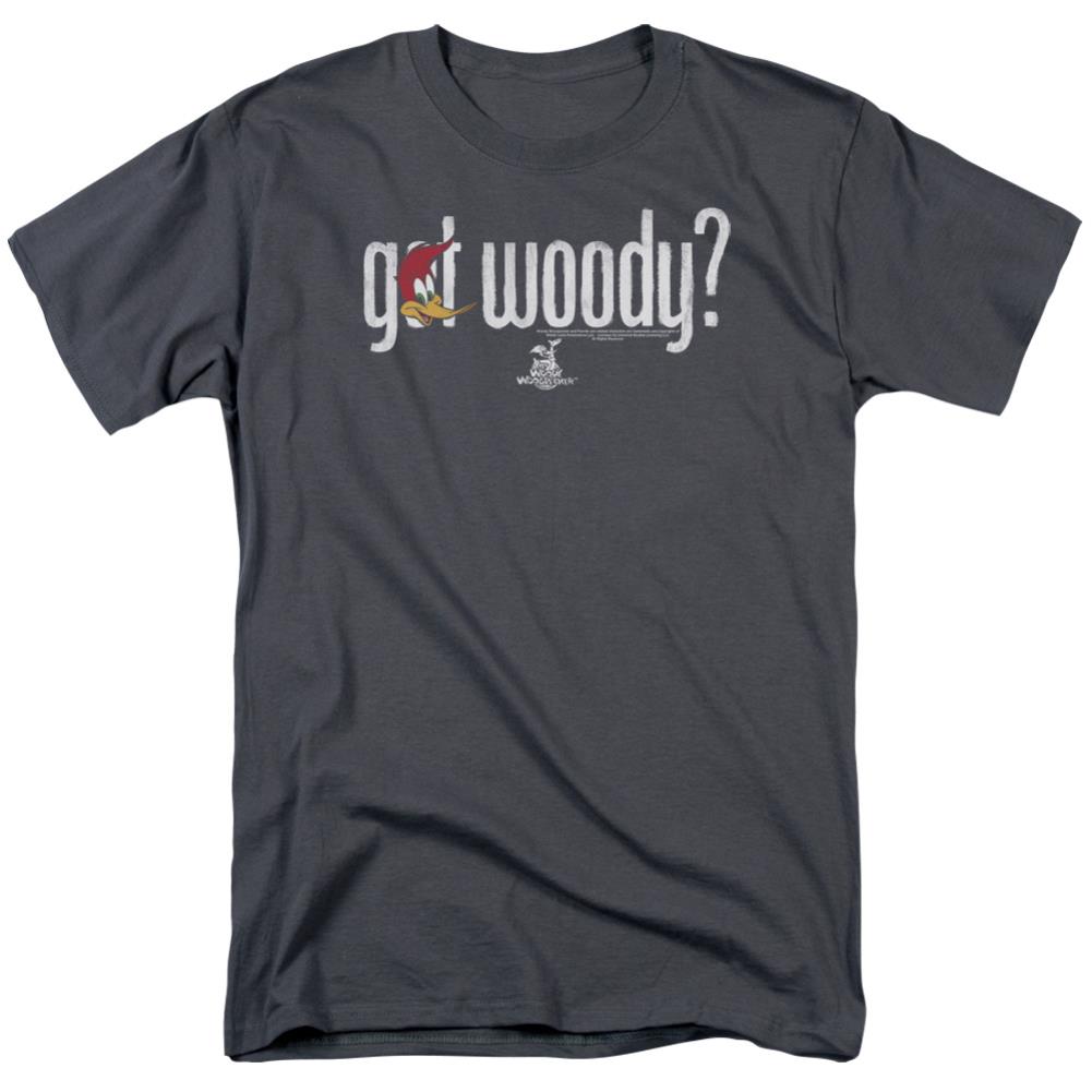 Woody Woodpecker Got Woody Men's 18/1 Cotton Short-Sleeve T-Shirt