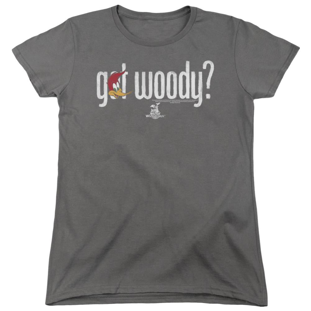 Woody Woodpecker Got Woody Women's 18/1 Cotton Short-Sleeve T-Shirt